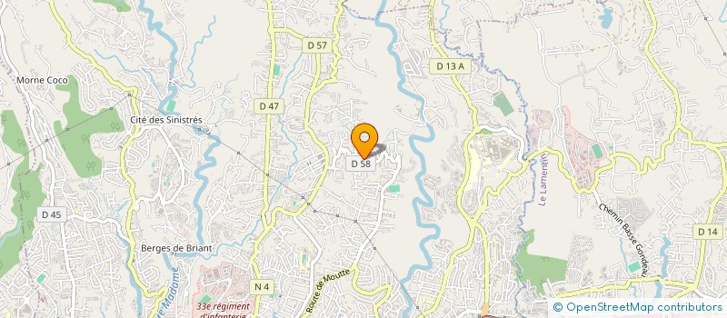 localisation de l'entreprise UJIMA  FORT-DE-FRANCE