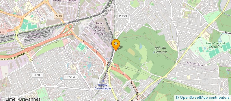 localisation de l'entreprise UJK CONSULT à BOISSY-SAINT-LEGER