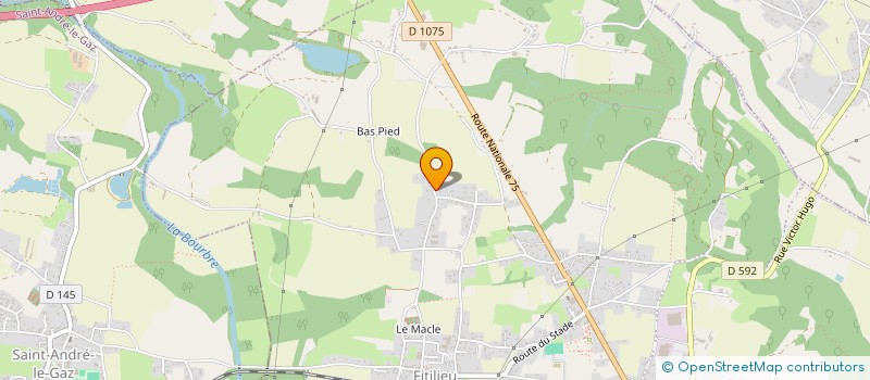 localisation de l'entreprise UJM2C  LES ABRETS EN DAUPHINE