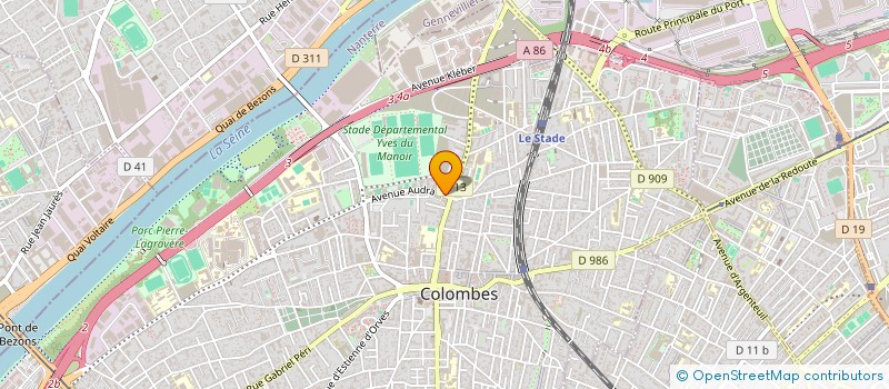 localisation de l'entreprise UKAJ FRERES VENTILATION à COLOMBES