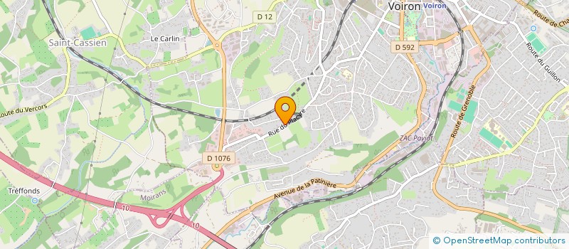 localisation de l'entreprise UKAN DEVELOPMENT à VOIRON