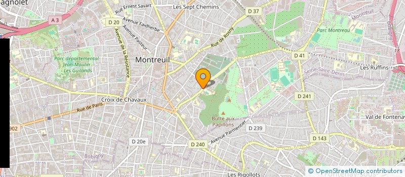 localisation de l'entreprise UKAN GROUP  MONTREUIL