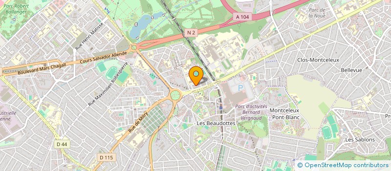 localisation de l'entreprise UKBA à AULNAY-SOUS-BOIS