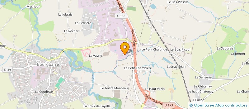 localisation de l'entreprise UKI UKI LAB  BOURGBARRE