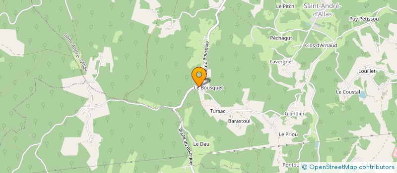 localisation de l'entreprise UKKOSRITARI  SAINT-ANDRE-D'ALLAS