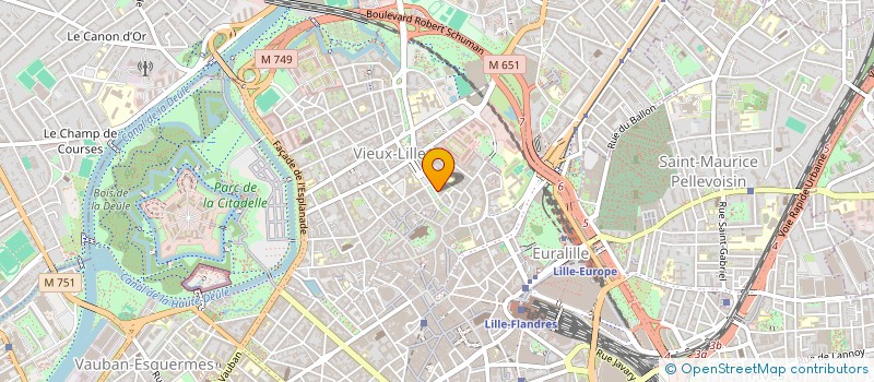 localisation de l'entreprise UKRAINE EN NORD à LILLE