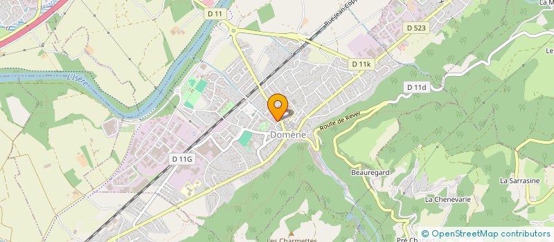 localisation de l'entreprise UKRAINE-GRENOBLE-ISERE à DOMENE
