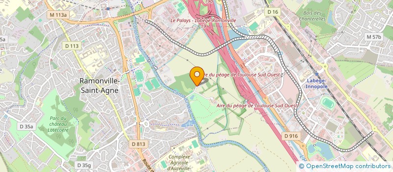 localisation de l'entreprise UKRONIE  RAMONVILLE-SAINT-AGNE