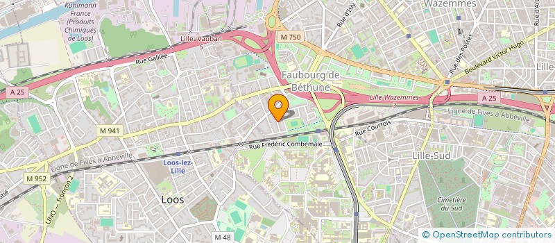 localisation de l'entreprise UKRONIQ  LILLE