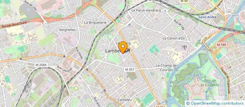 localisation de l'entreprise UKULIVE à LAMBERSART