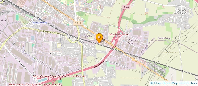 localisation de l'entreprise UL JACK  MIONS