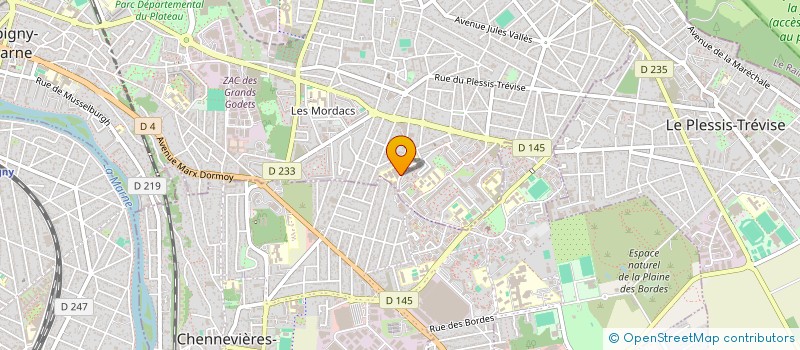 localisation de l'entreprise UL-KUD  CHAMPIGNY-SUR-MARNE