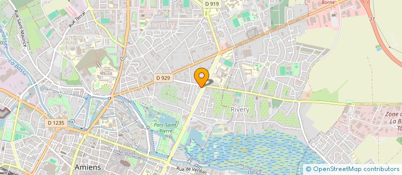 localisation de l'entreprise ULAC à AMIENS