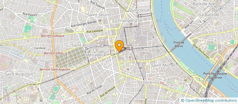 localisation de l'entreprise ULDRIF ASTIE  BORDEAUX