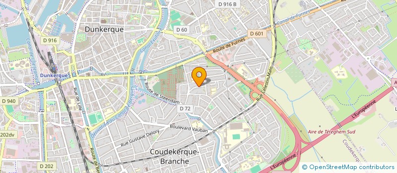 localisation de l'entreprise ULFHEDNAR DU NORD  COUDEKERQUE-BRANCHE