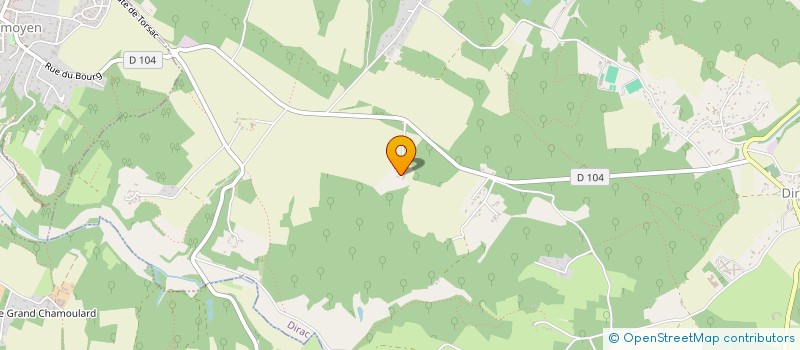 localisation de l'entreprise ULI  DIRAC