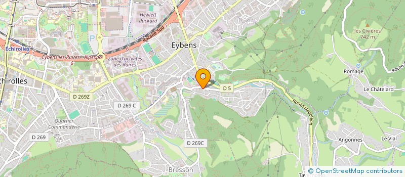 localisation de l'entreprise ULIANA OZBAY  EYBENS