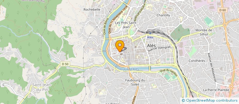 localisation de l'entreprise ULIGO à ALES