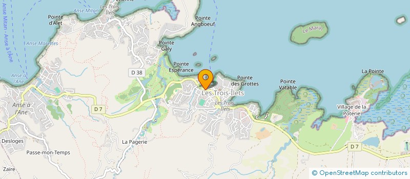 localisation de l'entreprise ULIIS à LES TROIS-ILETS