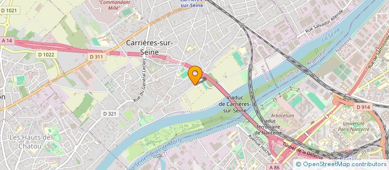 localisation de l'entreprise ULIMMO  CARRIERES-SUR-SEINE