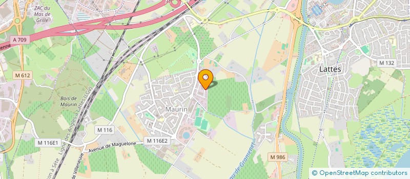 localisation de l'entreprise ULIS à LATTES