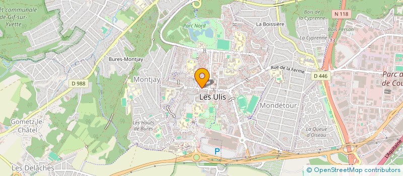 localisation de l'entreprise ULIS MARKET à LES ULIS