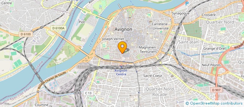 localisation de l'entreprise ULISS  AVIGNON