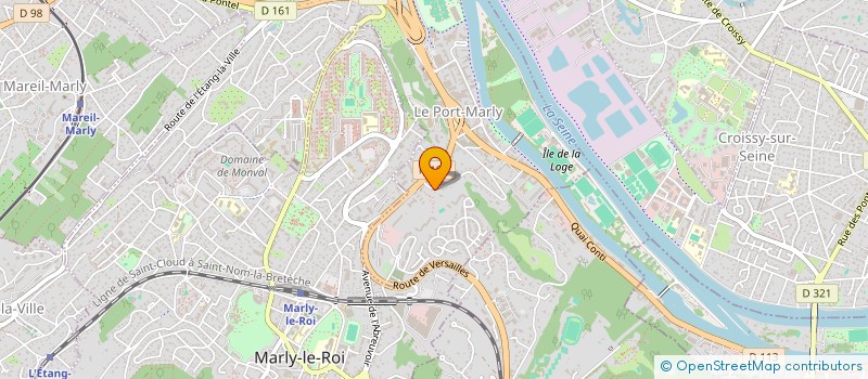 localisation de l'entreprise ULIT  LE PORT-MARLY