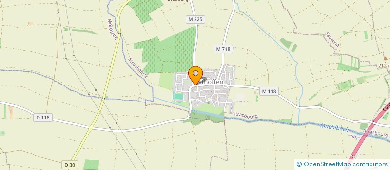 localisation de l'entreprise ULKER  OSTHOFFEN