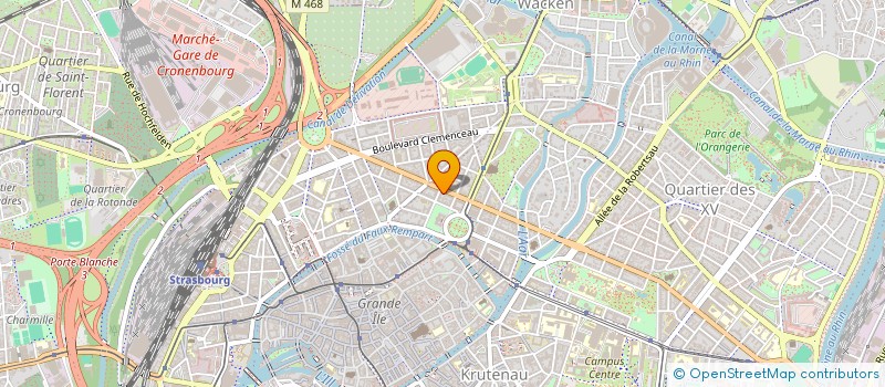 localisation de l'entreprise ULKI à STRASBOURG