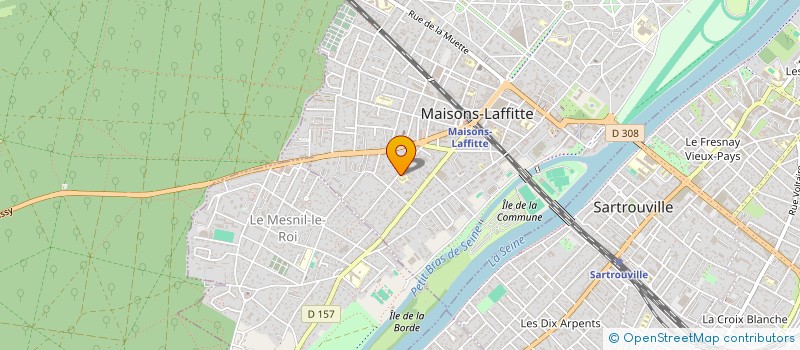 localisation de l'entreprise ULLIB' à MAISONS-LAFFITTE