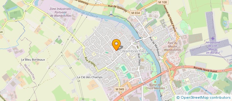 localisation de l'entreprise ULLOA FILMS à LA MADELEINE