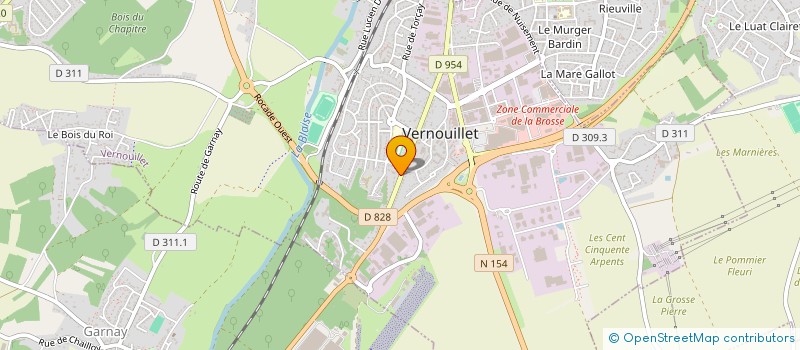 localisation de l'entreprise ULM PARIS OUEST à VERNOUILLET