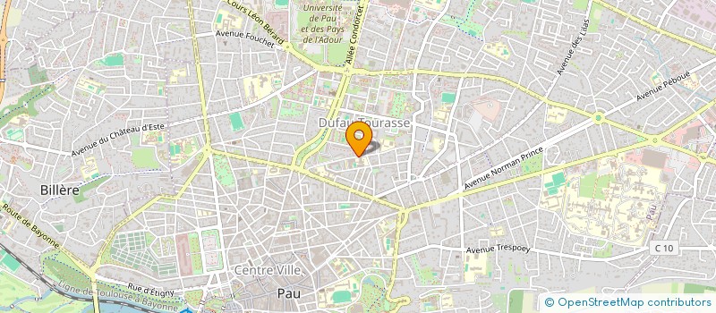 localisation de l'entreprise ULM PAU PYRENEES à PAU