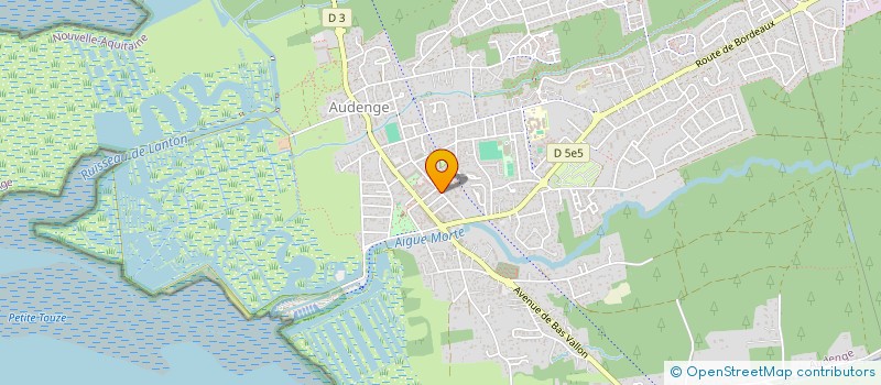 localisation de l'entreprise ULM SUD BASSIN  AUDENGE