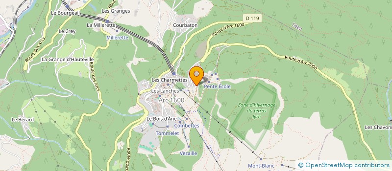 localisation de l'entreprise ULMFLY  BOURG-SAINT-MAURICE