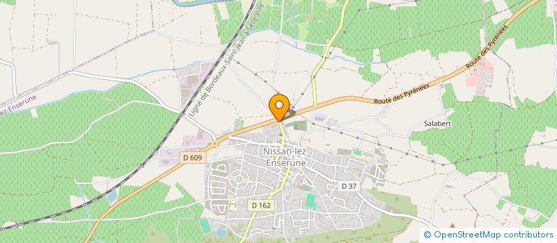 localisation de l'entreprise ULNA  PUISSERGUIER