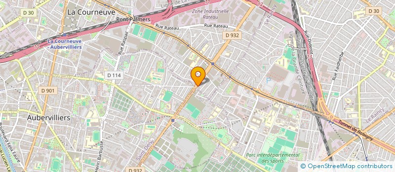 localisation de l'entreprise ULOKAR HOLDING à LA COURNEUVE