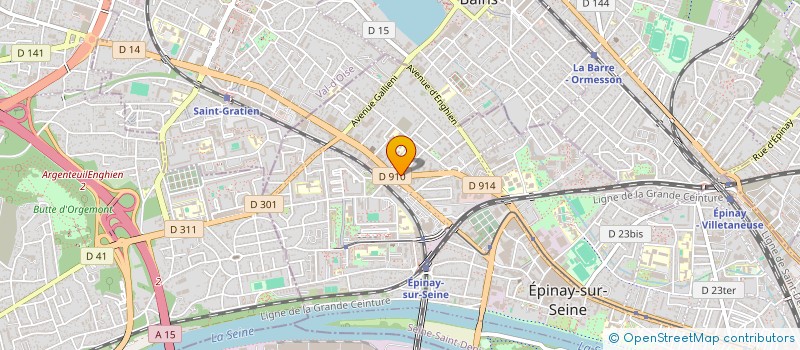 localisation de l'entreprise ULOSI DIFFUSION à EPINAY-SUR-SEINE