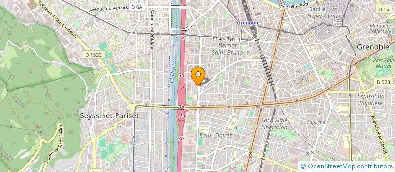 localisation de l'entreprise ULRICH JOSEPH  GRENOBLE