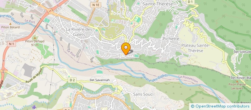 localisation de l'entreprise ULRICI SUIVI DE CHANTIER ET COORDINATION à LA POSSESSION
