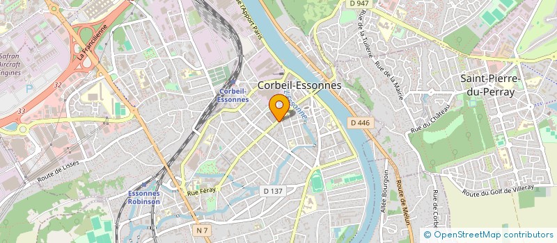 localisation de l'entreprise ULRICK FORMATION 2.0  CORBEIL-ESSONNES