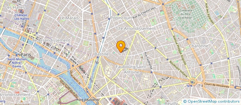 localisation de l'entreprise ULRIKE WEISS CERAMIQUES  PARIS