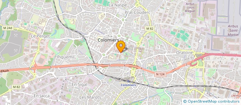 localisation de l'entreprise ULS à COLOMIERS