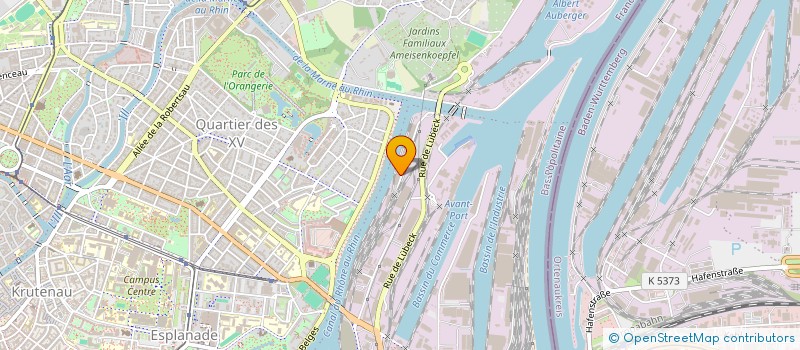 localisation de l'entreprise ULS EQUIPEMENT à STRASBOURG