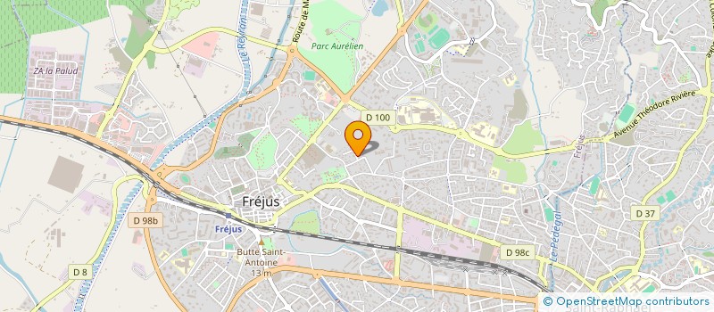 localisation de l'entreprise ULT TAXI à FREJUS