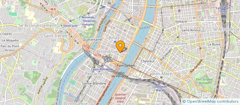 localisation de l'entreprise ULTEAM SOLUTIONS INFORMATIQUE à LYON