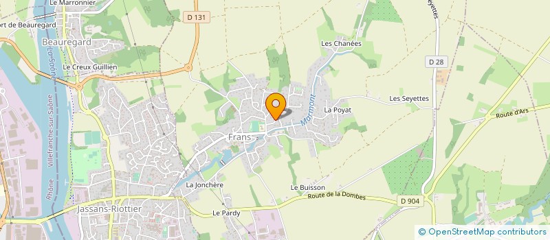 localisation de l'entreprise ULTIL-MARBRE à FRANS