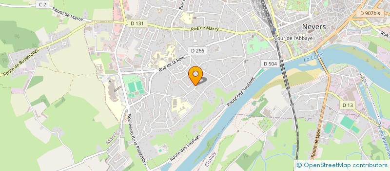 localisation de l'entreprise ULTIM' OIL LUBRIFIANTS à NEVERS