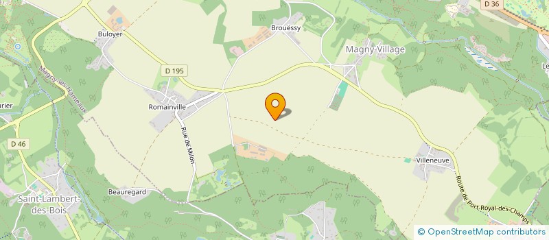 localisation de l'entreprise ULTIMA PERFORMANCE  MAGNY-LES-HAMEAUX